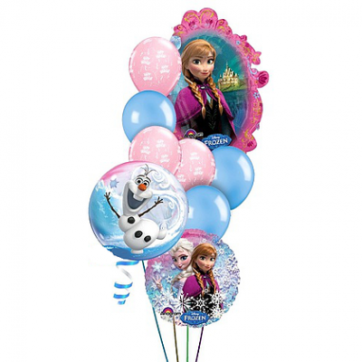 Balloons bouquet "Frozen" #620